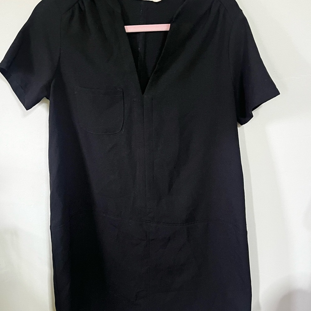 Lush Black Short Sleeve Dress Sz med